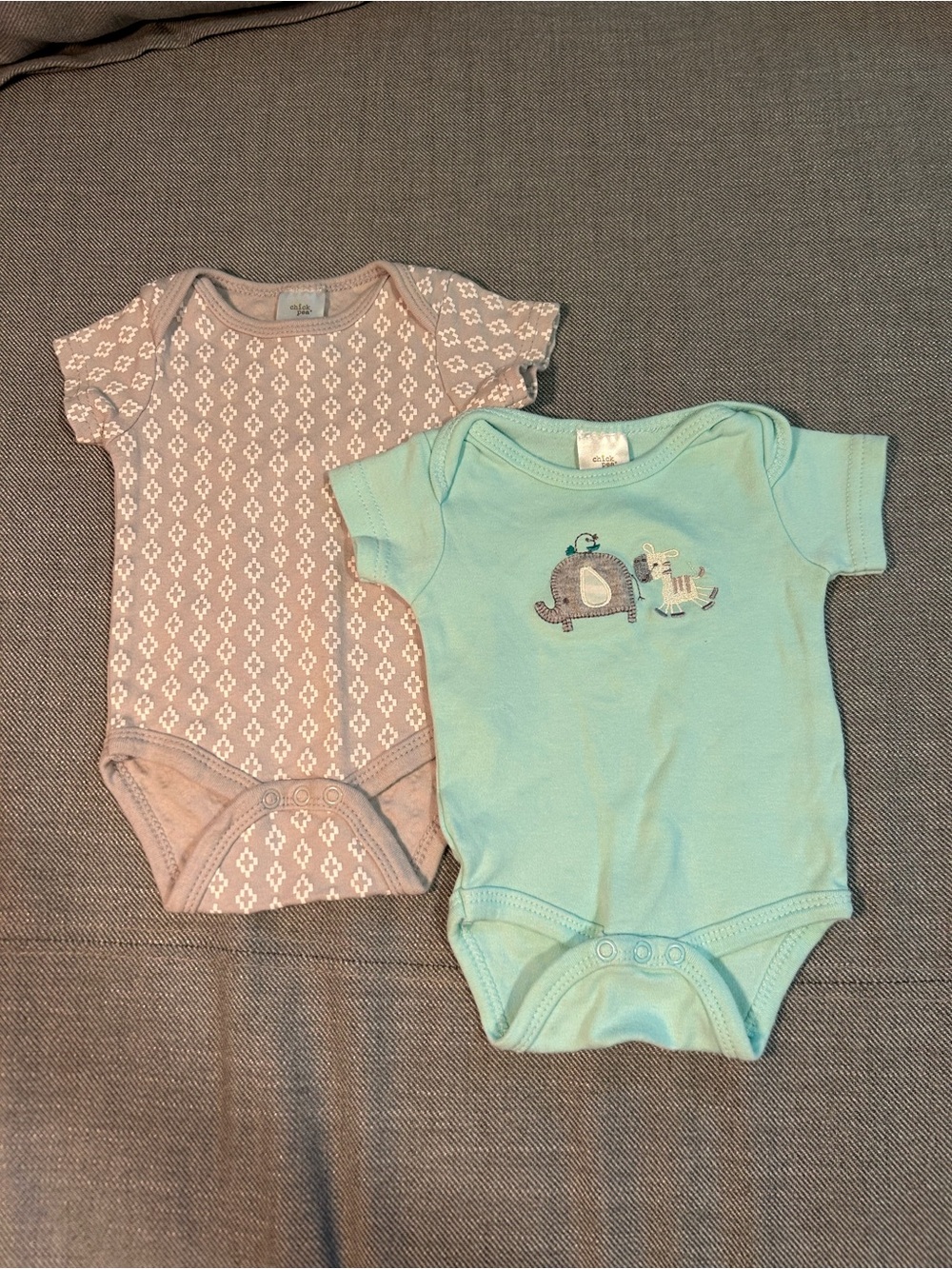 chick pea Baby Bodysuit Set of 2